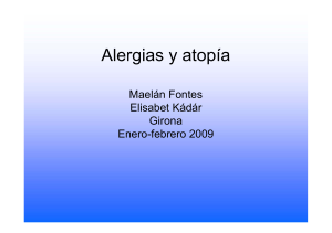 Alergias y atopía