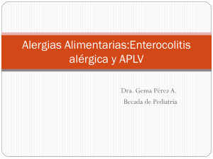 Enterocolitis alérgica