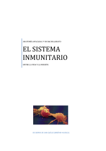 el sistema inmunitario - IES Sierra de San Quílez