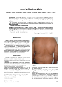 Lepra histioide de Wade - Archivos Argentinos de Dermatología
