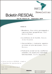 Boletín RESDAL - Programa de Cooperación en Seguridad Regional