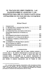 el tratado de libre comercio: las razones sobre su