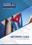 Informe Cuba - Plataforma Democrática