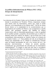 La política latinoamericana de Wilson (1913