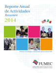 Reporte Anual de Actividades - Fundación México