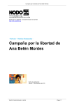 Campaña por la libertad de Ana Belén Montes