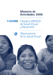 Español - Càtedra UNESCO de Salut Visual i Desenvolupament