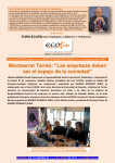 Montserrat Tarrés: “Las empresas deben ser el espejo de la