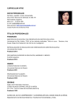 CV Completo - Lorena Betta