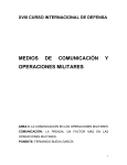 Comunicacion en operaciones - Centro Universitario de la Defensa