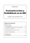 Comunicación y Visibilidad en la AIC
