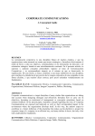 CORPORATE COMMUNICATIONS - CLADEA 2014 Proceedings