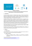 TÉRMINOS DE REFERENCIA Consultoría de asistencia técnica a la