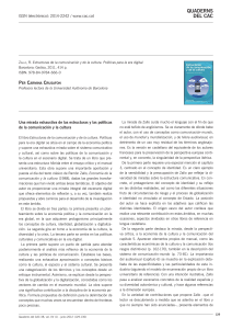 Zallo, R. Estructuras de la comunicación y de la cultura. Políticas