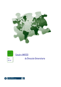 Cátedra UNESCO de Dirección Universitaria
