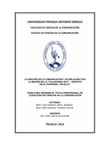 UPAO - Universidad Privada Antenor Orrego