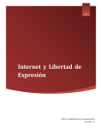 Internet y Libertad de Expresión - Universidad Dr. José Matías