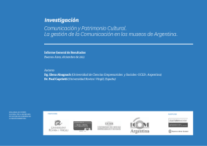 la Comunicación en los museos de Argentina