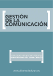 GESTIÓN DE LA COMUNICACIÓN