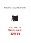 facultad de comunicación - Universidad Pontificia de Salamanca