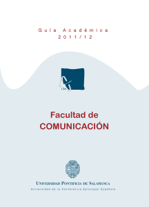 Facultad de ComuniCaCión - Universidad Pontificia de Salamanca
