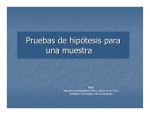 Pruebas de hipotesis - Centro de Geociencias ::.. UNAM
