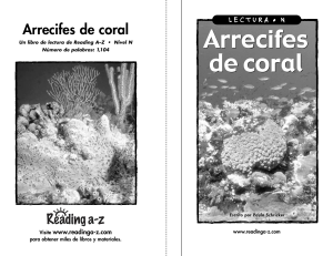 Arrecifes de coral - Las clases de la Sra. Collier
