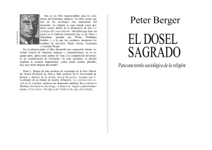 El Dosel Sagrado - luckman and berger