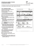 Instrucciones para completar el formulario de autorización
