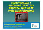fibromialgia y sfc - Avafi Asociacion Valenciana de Afectados de