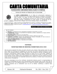 carta comunitaria - Fundación Universitaria Juan N. Corpas