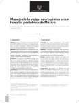 Manejo de la vejiga neurogénica en un hospital pediátrico de México