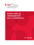 guías para el tratamiento de la hemofilia