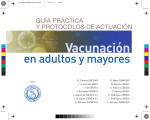 Vacunación en adultos mayores - Sociedad Española de Geriatría y