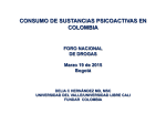 CONSUMO DE SUSTANCIAS PSICOACTIVAS EN COLOMBIA