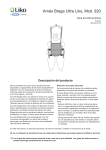 Guía de instrucciones Arnés Braga Ultra Liko, Mod. 920