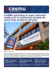 CASMU garantiza la mejor atención médica en la institución privada