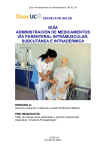 guía administración de medicamentos vía parenteral intramuscular