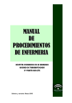 MANUAL DE PROCEDIMIENTOS DE ENFERMERÍA