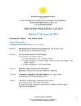 Programa XVII Congreso Venezolano de Medicina Interna