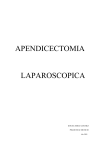 APENDICECTOMIA LAPAROSCOPICA