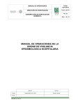 MOP-SIB-08 Manual de Operaciones de Vigilancia Epidemiológica