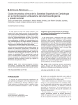Guías de práctica clínica de la Sociedad Española de Cardiología
