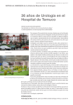 36 años de Urología en el Hospital de Temuco