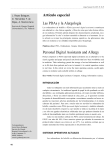 La PDAs y la Alergología - Alergología e Inmunología Clínica