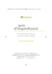 Guia d`hospitalització - Fundació Hospital de l`Esperit Sant