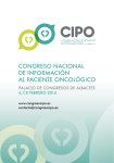 www.congresocipo.es contacto@congresocipo.es