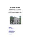 Servicio de Geriatría - Sociedad Española de Geriatría y Gerontología