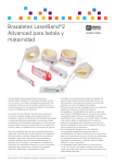 Brazaletes LaserBand®2 Advanced para bebés y maternidad