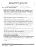 Patient Rights and Responsibilities (Spanish)